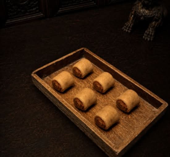 Sweet Rice Roll(6Pcs) 驴打滚